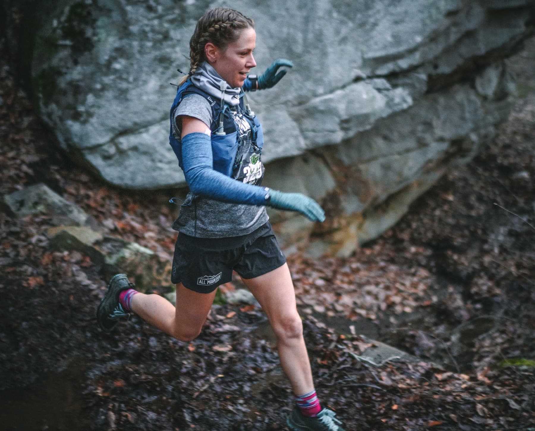 Runner on the Cumberland Trail